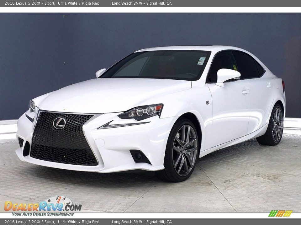 Ultra White 2016 Lexus IS 200t F Sport Photo #12