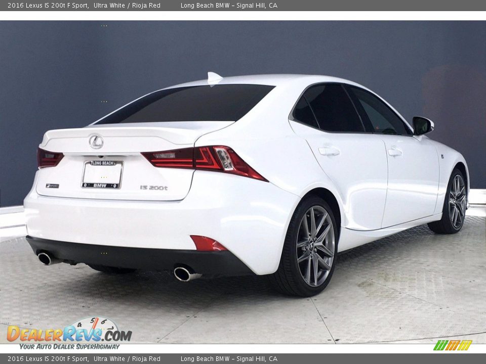 Ultra White 2016 Lexus IS 200t F Sport Photo #13