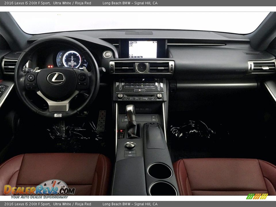 Dashboard of 2016 Lexus IS 200t F Sport Photo #15