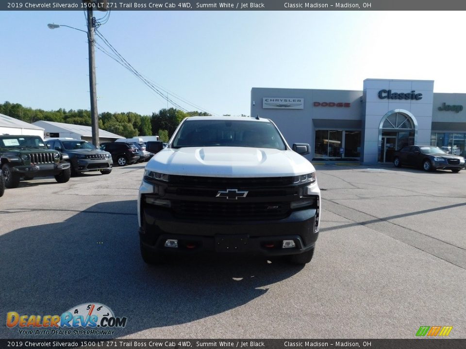 2019 Chevrolet Silverado 1500 LT Z71 Trail Boss Crew Cab 4WD Summit White / Jet Black Photo #3