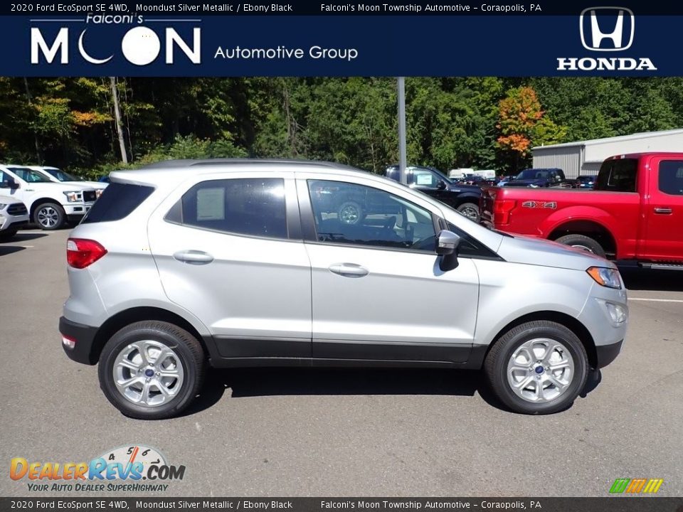 2020 Ford EcoSport SE 4WD Moondust Silver Metallic / Ebony Black Photo #1