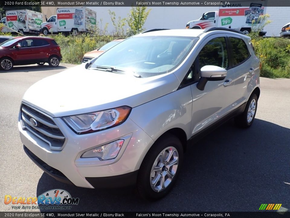 2020 Ford EcoSport SE 4WD Moondust Silver Metallic / Ebony Black Photo #5