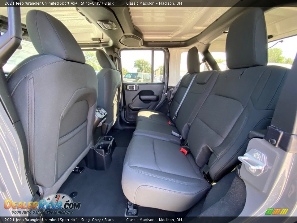 2021 Jeep Wrangler Unlimited Sport 4x4 Sting-Gray / Black Photo #3