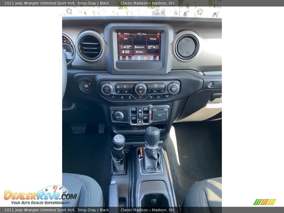 2021 Jeep Wrangler Unlimited Sport 4x4 Sting-Gray / Black Photo #6
