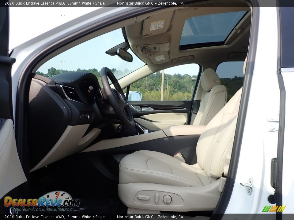 Front Seat of 2020 Buick Enclave Essence AWD Photo #12