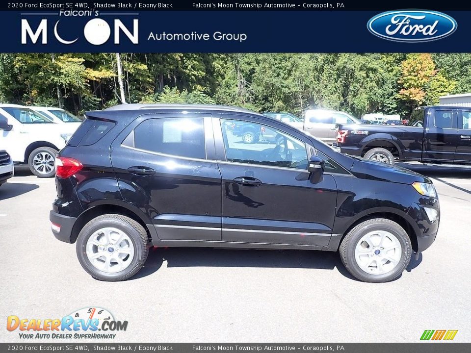 2020 Ford EcoSport SE 4WD Shadow Black / Ebony Black Photo #1