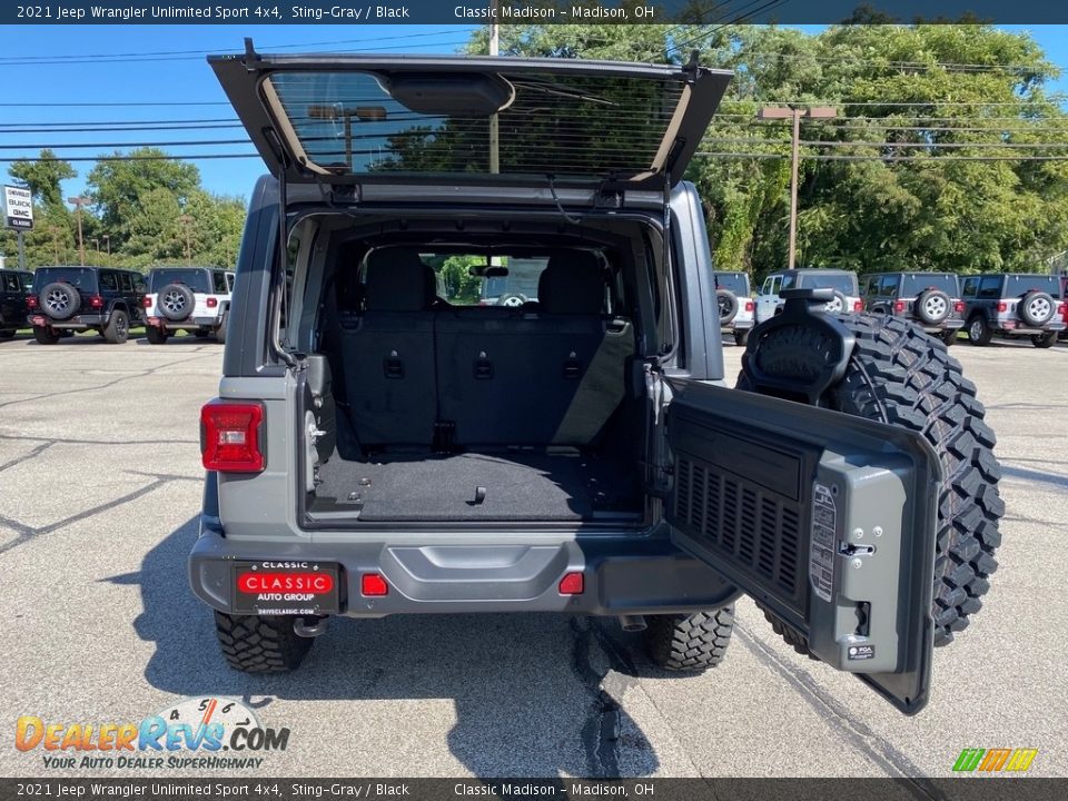 2021 Jeep Wrangler Unlimited Sport 4x4 Sting-Gray / Black Photo #11