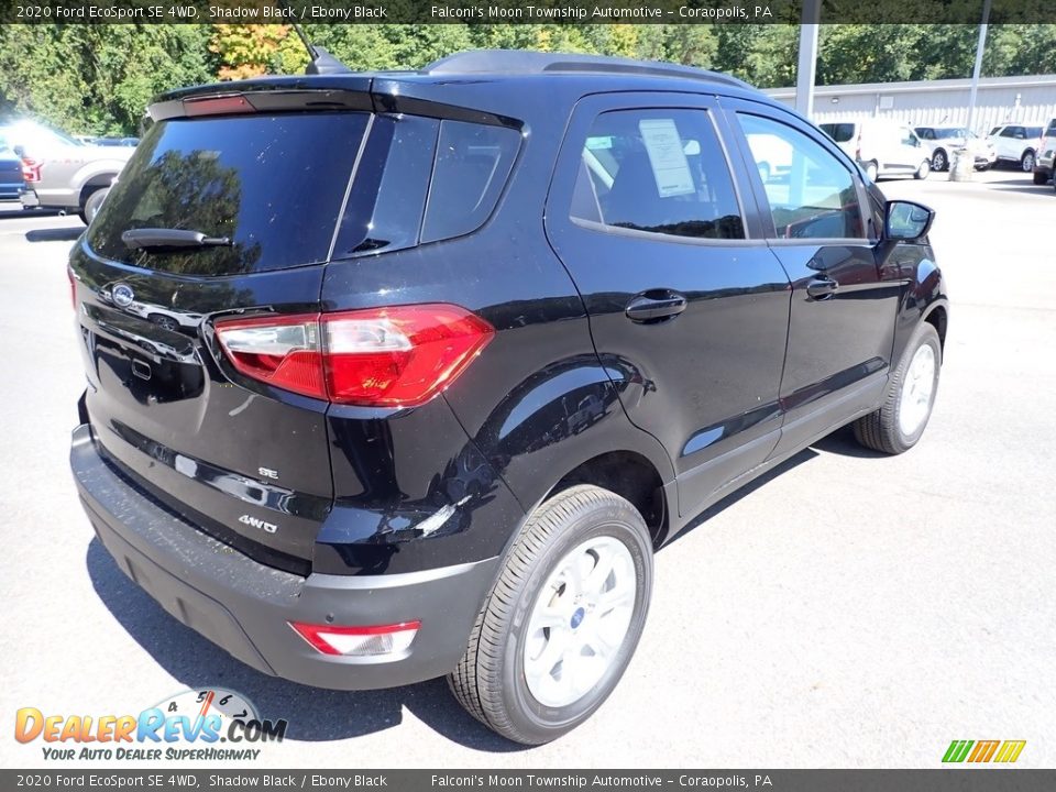 2020 Ford EcoSport SE 4WD Shadow Black / Ebony Black Photo #2