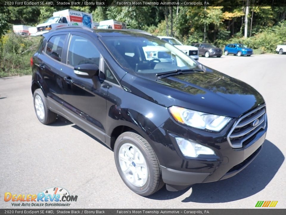 2020 Ford EcoSport SE 4WD Shadow Black / Ebony Black Photo #3