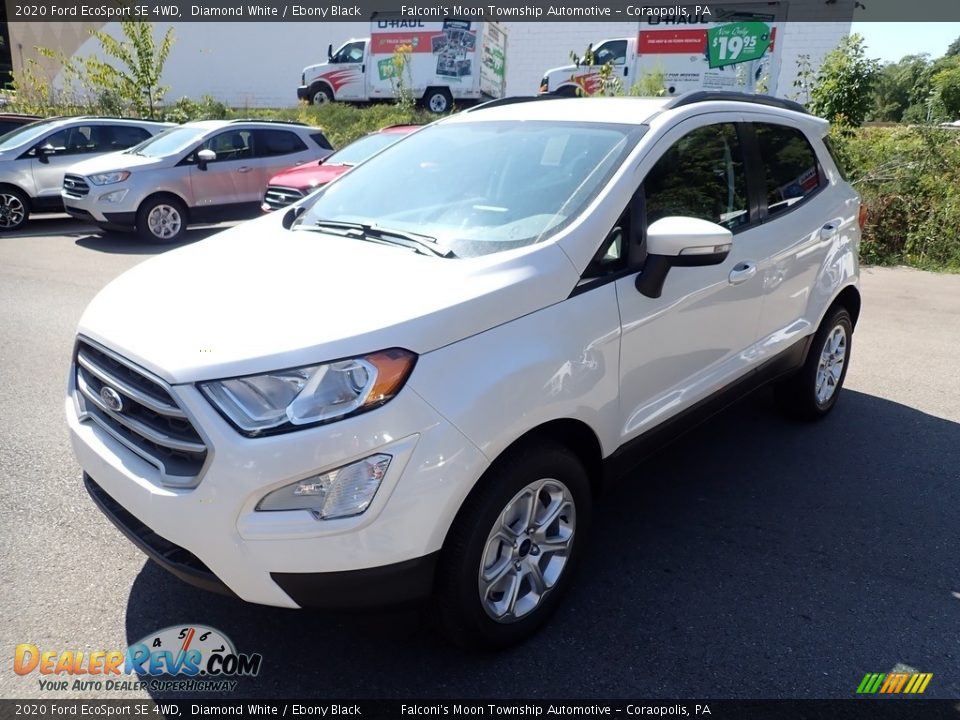 2020 Ford EcoSport SE 4WD Diamond White / Ebony Black Photo #5