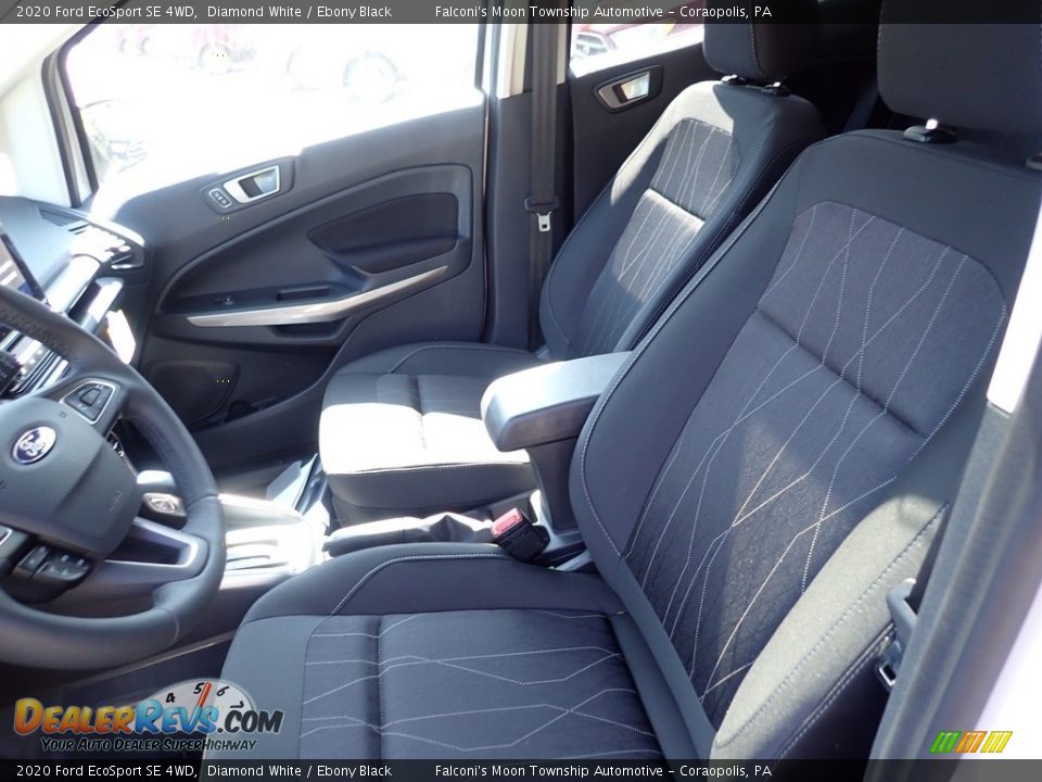 2020 Ford EcoSport SE 4WD Diamond White / Ebony Black Photo #11