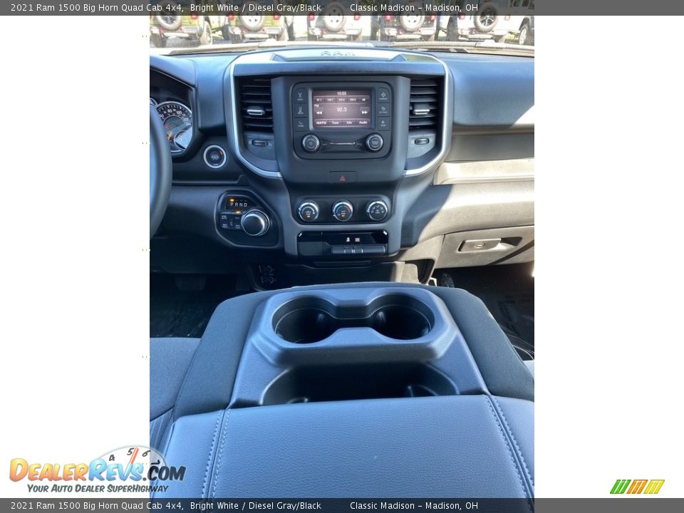 Controls of 2021 Ram 1500 Big Horn Quad Cab 4x4 Photo #11