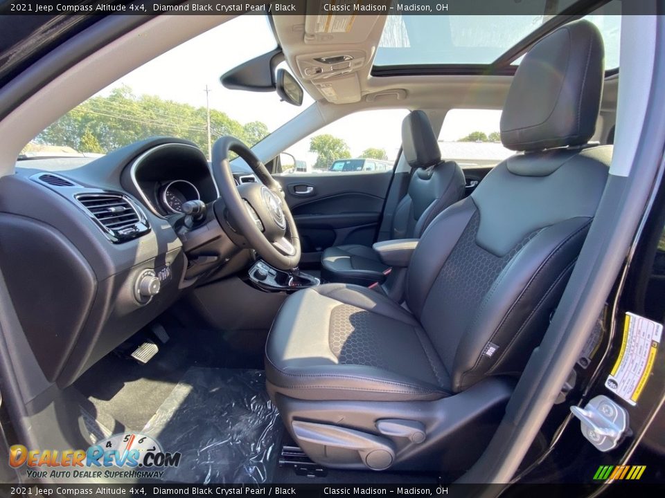 Front Seat of 2021 Jeep Compass Altitude 4x4 Photo #2