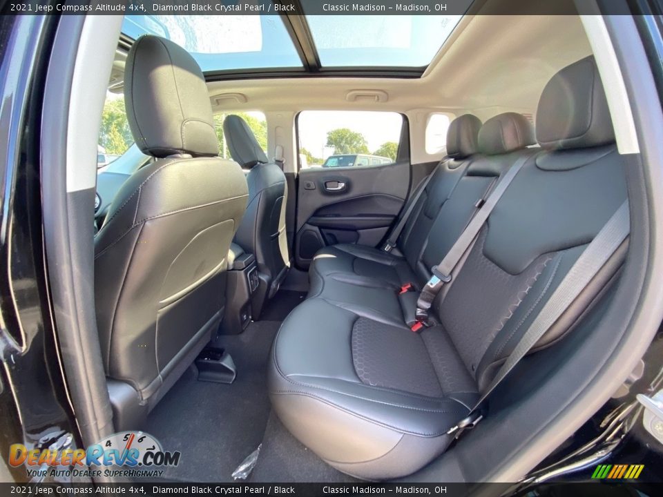 Rear Seat of 2021 Jeep Compass Altitude 4x4 Photo #3