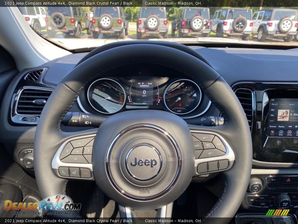 2021 Jeep Compass Altitude 4x4 Steering Wheel Photo #5