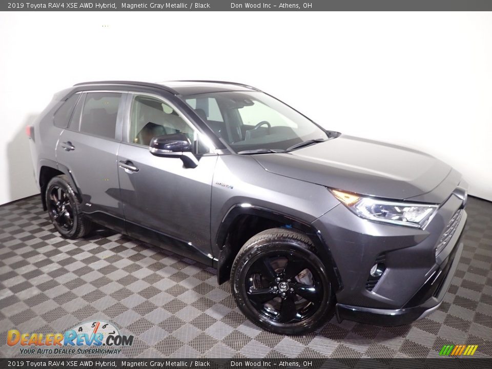 2019 Toyota RAV4 XSE AWD Hybrid Magnetic Gray Metallic / Black Photo #2