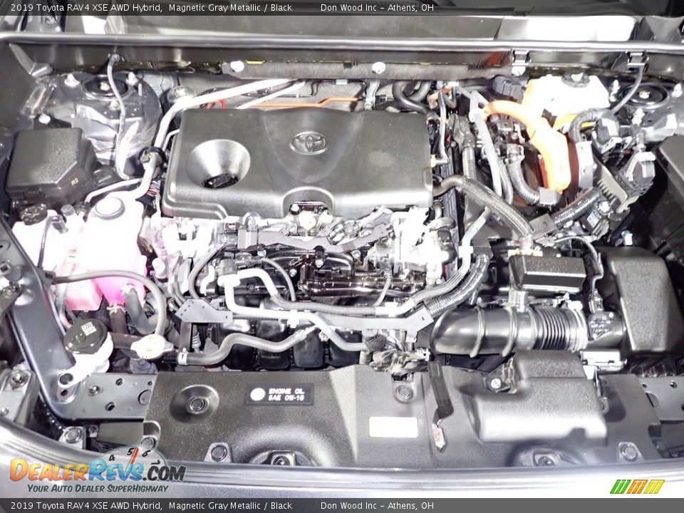 2019 Toyota RAV4 XSE AWD Hybrid Magnetic Gray Metallic / Black Photo #6