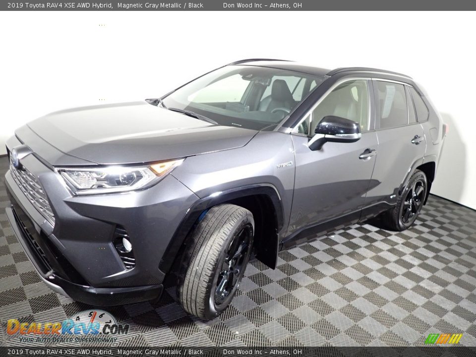 2019 Toyota RAV4 XSE AWD Hybrid Magnetic Gray Metallic / Black Photo #7