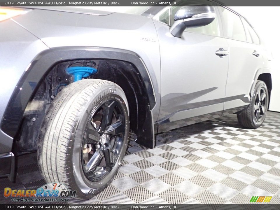 2019 Toyota RAV4 XSE AWD Hybrid Magnetic Gray Metallic / Black Photo #8