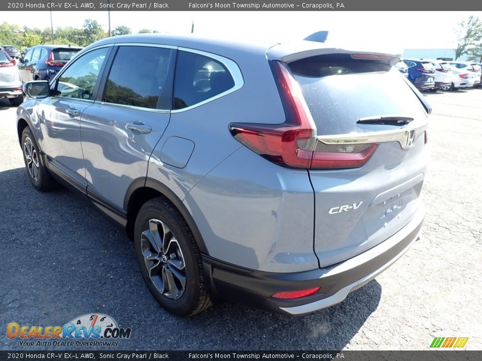 2020 Honda CR-V EX-L AWD Sonic Gray Pearl / Black Photo #3