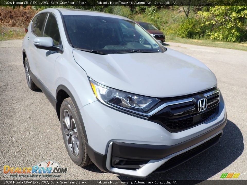 2020 Honda CR-V EX-L AWD Sonic Gray Pearl / Black Photo #6