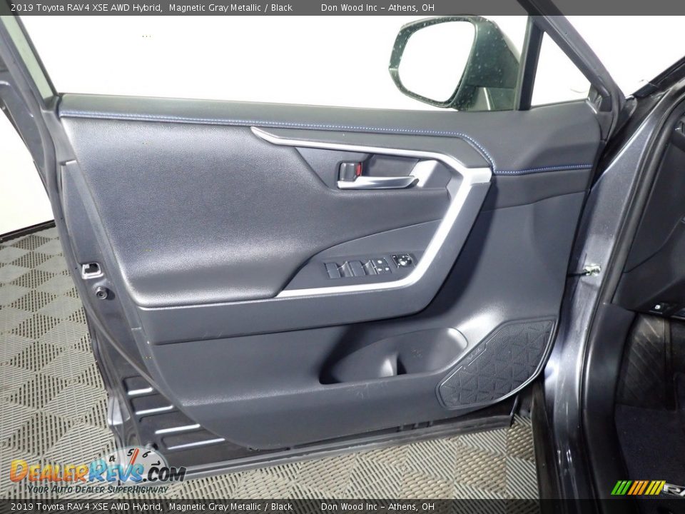 2019 Toyota RAV4 XSE AWD Hybrid Magnetic Gray Metallic / Black Photo #17