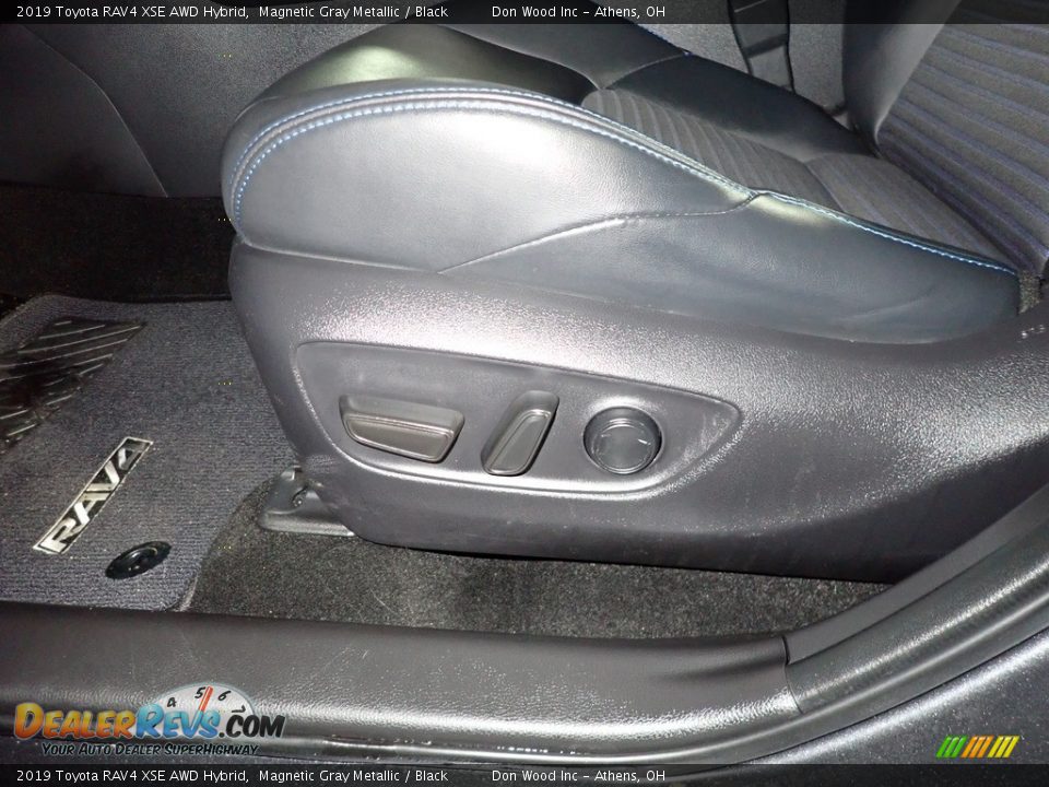 2019 Toyota RAV4 XSE AWD Hybrid Magnetic Gray Metallic / Black Photo #18