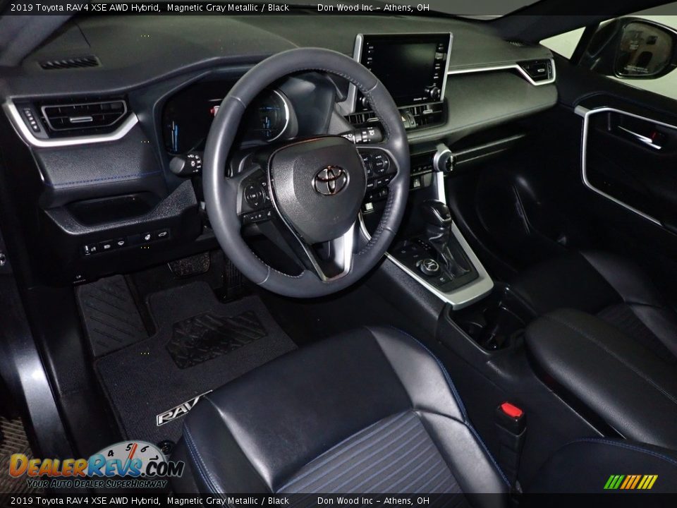 2019 Toyota RAV4 XSE AWD Hybrid Magnetic Gray Metallic / Black Photo #19