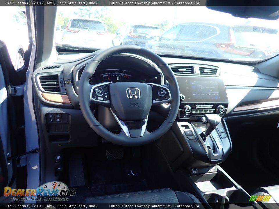 2020 Honda CR-V EX-L AWD Sonic Gray Pearl / Black Photo #10