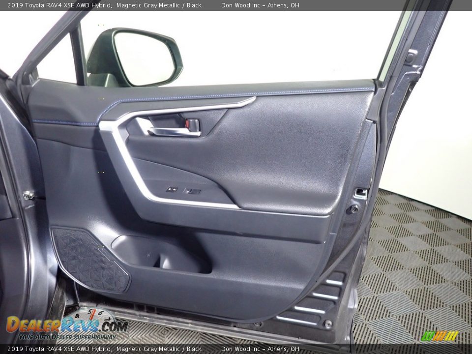 2019 Toyota RAV4 XSE AWD Hybrid Magnetic Gray Metallic / Black Photo #24