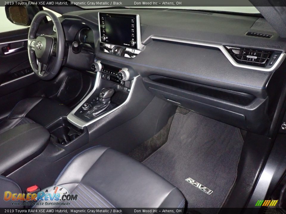 2019 Toyota RAV4 XSE AWD Hybrid Magnetic Gray Metallic / Black Photo #26
