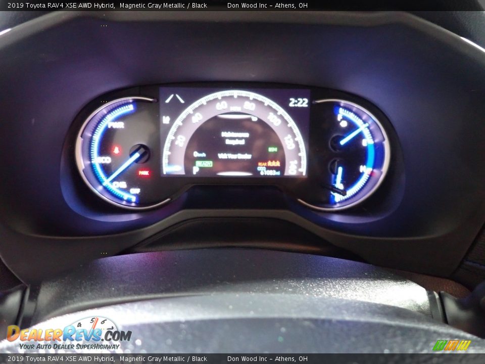 2019 Toyota RAV4 XSE AWD Hybrid Magnetic Gray Metallic / Black Photo #27