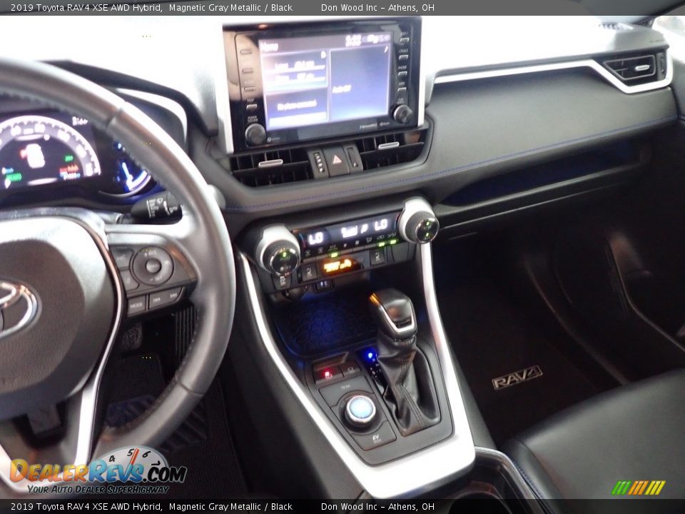 2019 Toyota RAV4 XSE AWD Hybrid Magnetic Gray Metallic / Black Photo #30