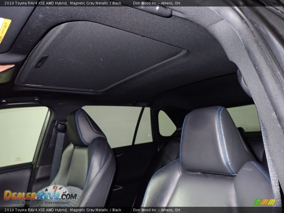 2019 Toyota RAV4 XSE AWD Hybrid Magnetic Gray Metallic / Black Photo #31