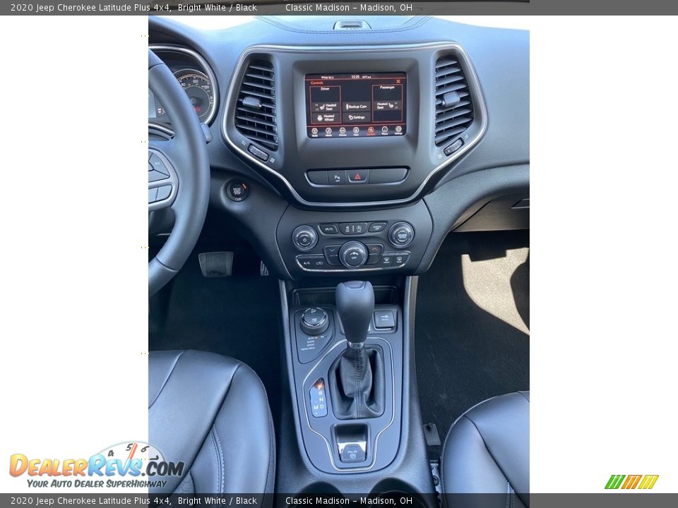 2020 Jeep Cherokee Latitude Plus 4x4 Bright White / Black Photo #6
