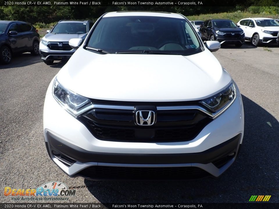 2020 Honda CR-V EX AWD Platinum White Pearl / Black Photo #7