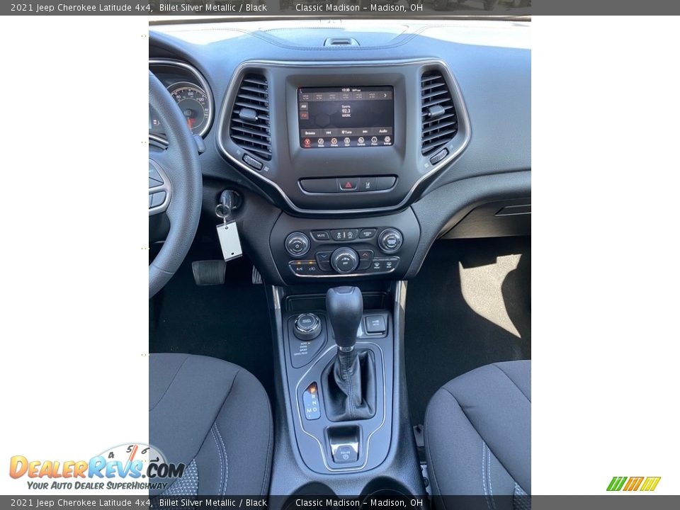 2021 Jeep Cherokee Latitude 4x4 Billet Silver Metallic / Black Photo #6