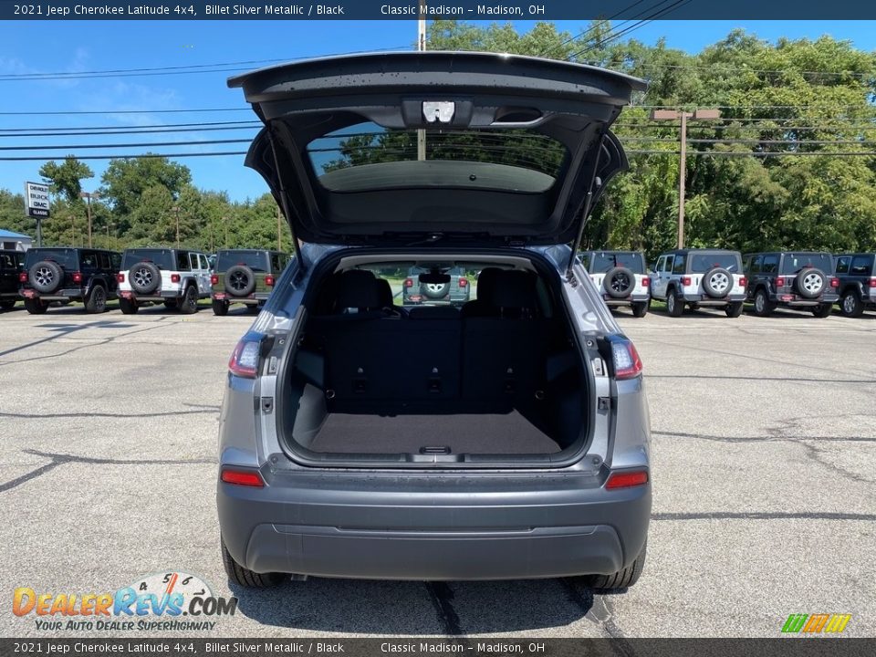 2021 Jeep Cherokee Latitude 4x4 Billet Silver Metallic / Black Photo #11