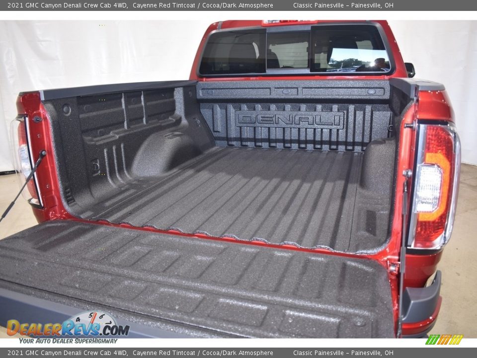 2021 GMC Canyon Denali Crew Cab 4WD Cayenne Red Tintcoat / Cocoa/Dark Atmosphere Photo #11