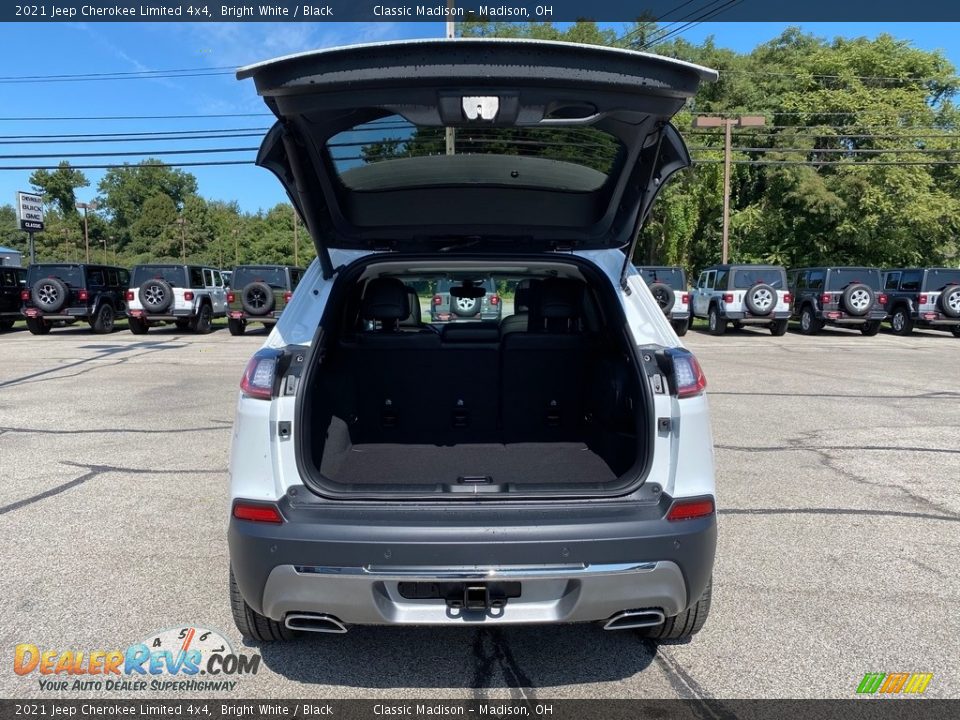 2021 Jeep Cherokee Limited 4x4 Bright White / Black Photo #11