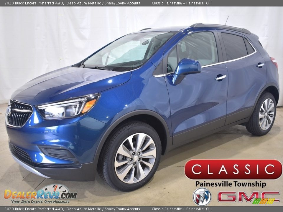 2020 Buick Encore Preferred AWD Deep Azure Metallic / Shale/Ebony Accents Photo #1