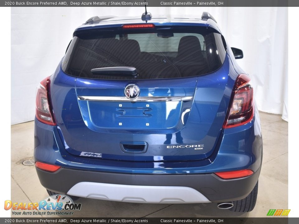 2020 Buick Encore Preferred AWD Deep Azure Metallic / Shale/Ebony Accents Photo #3