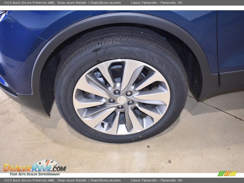 2020 Buick Encore Preferred AWD Deep Azure Metallic / Shale/Ebony Accents Photo #5