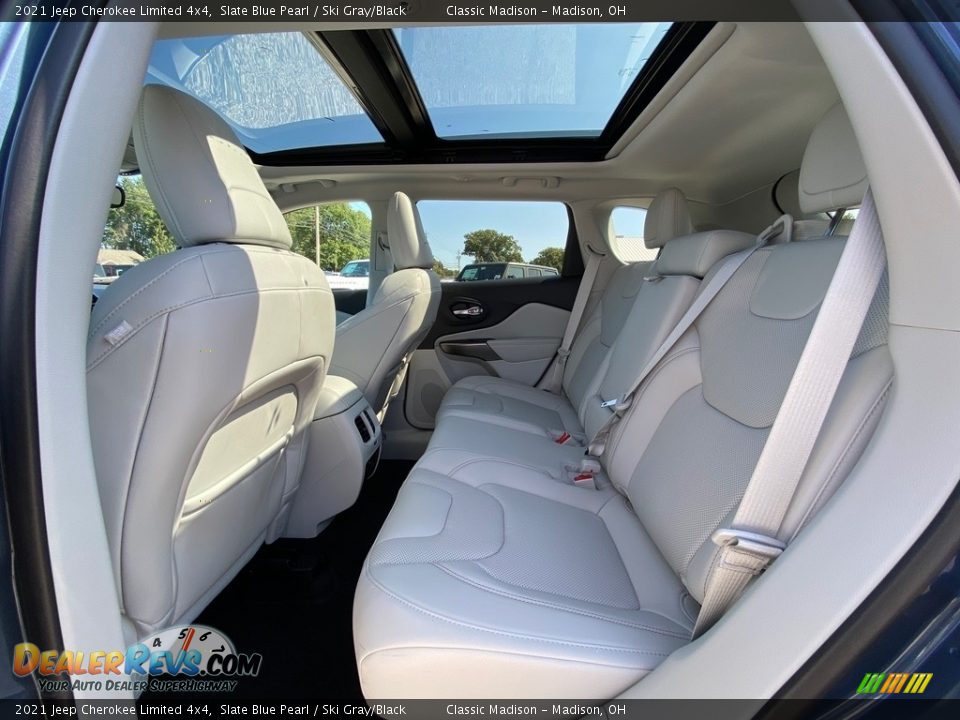 Rear Seat of 2021 Jeep Cherokee Limited 4x4 Photo #3