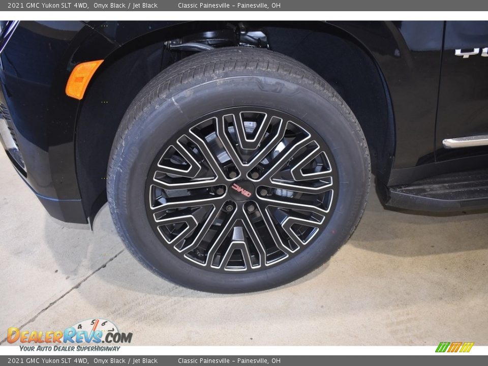 2021 GMC Yukon SLT 4WD Onyx Black / Jet Black Photo #5