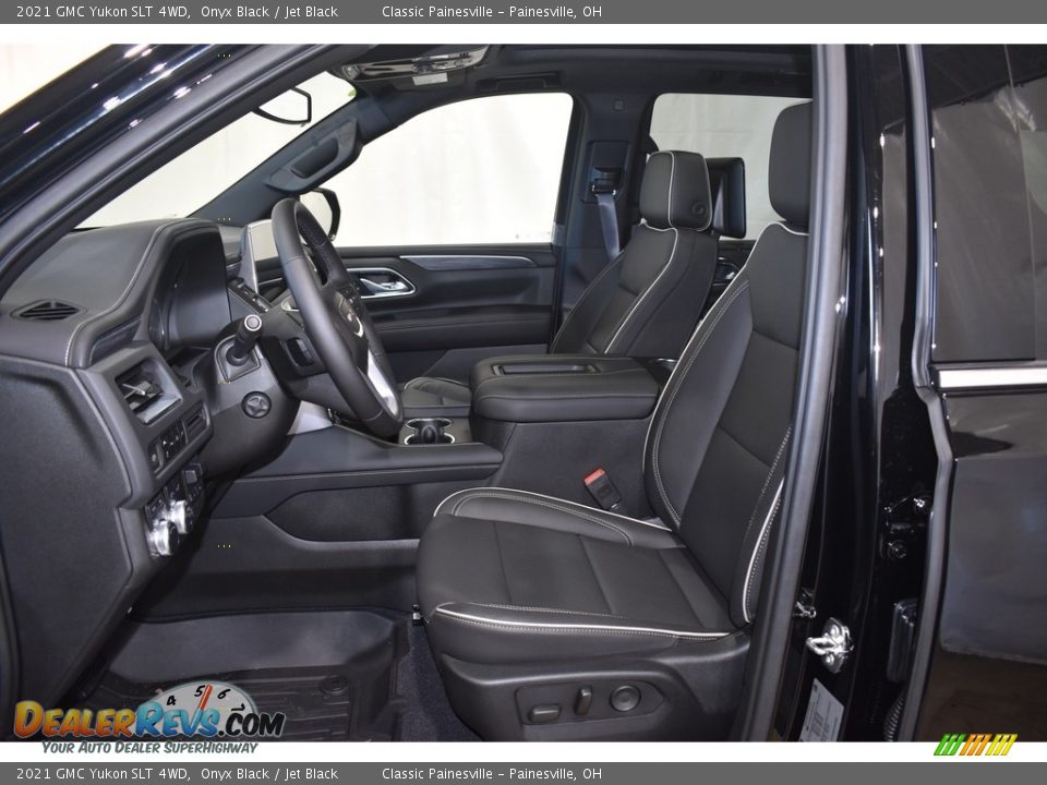 2021 GMC Yukon SLT 4WD Onyx Black / Jet Black Photo #7