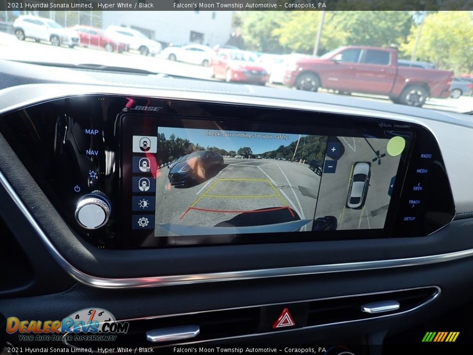 2021 Hyundai Sonata Limited Hyper White / Black Photo #15