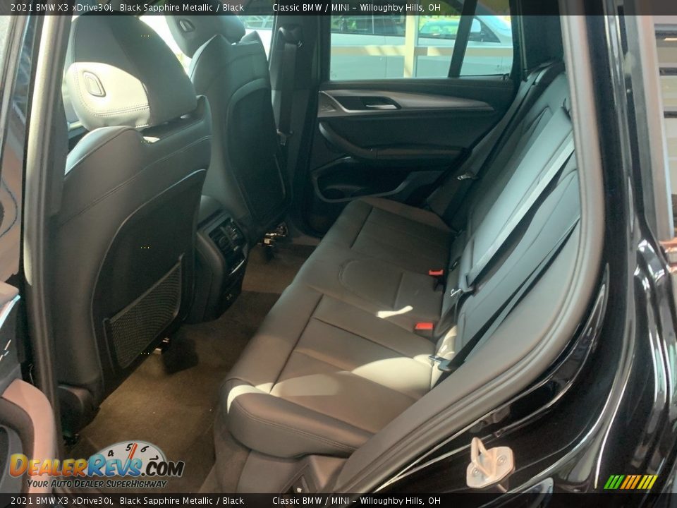 2021 BMW X3 xDrive30i Black Sapphire Metallic / Black Photo #4