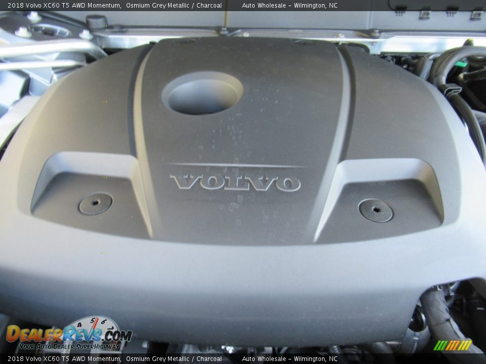 2018 Volvo XC60 T5 AWD Momentum Osmium Grey Metallic / Charcoal Photo #6