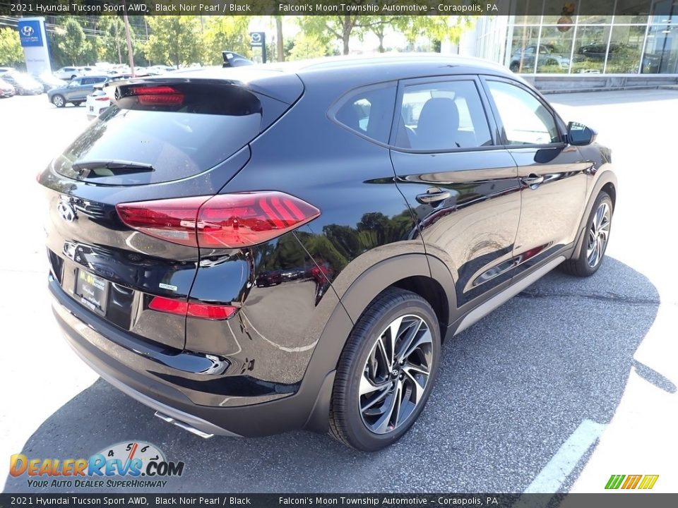 2021 Hyundai Tucson Sport AWD Black Noir Pearl / Black Photo #2